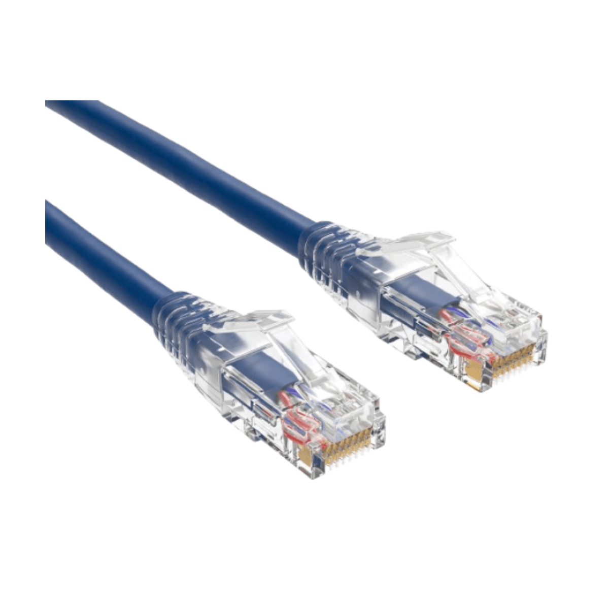 Brinnova Slim CAT6 11FT 28 AWG UTP Patch Cable, Blue, Snagfree Premium Boot, with Serialization labels - Brinnova